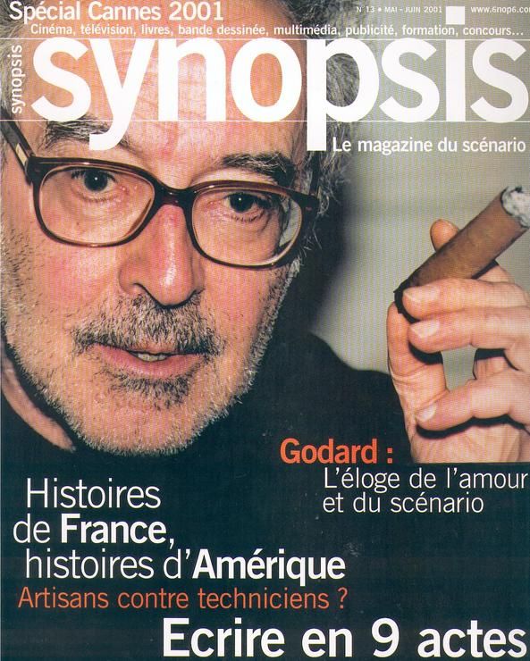 SYNOPSIS magazine side cover Issue 13 May/June 2001