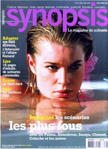 SYNOPSIS magazine side cover Issue 19 May/June 2002