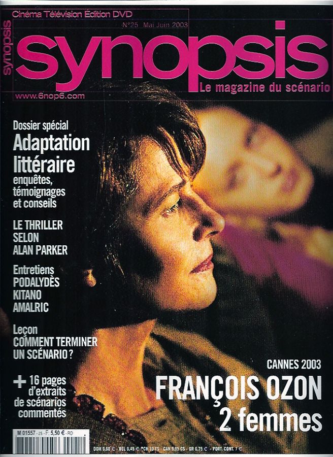 SYNOPSIS magazine side cover Issue 25 May/June 2003