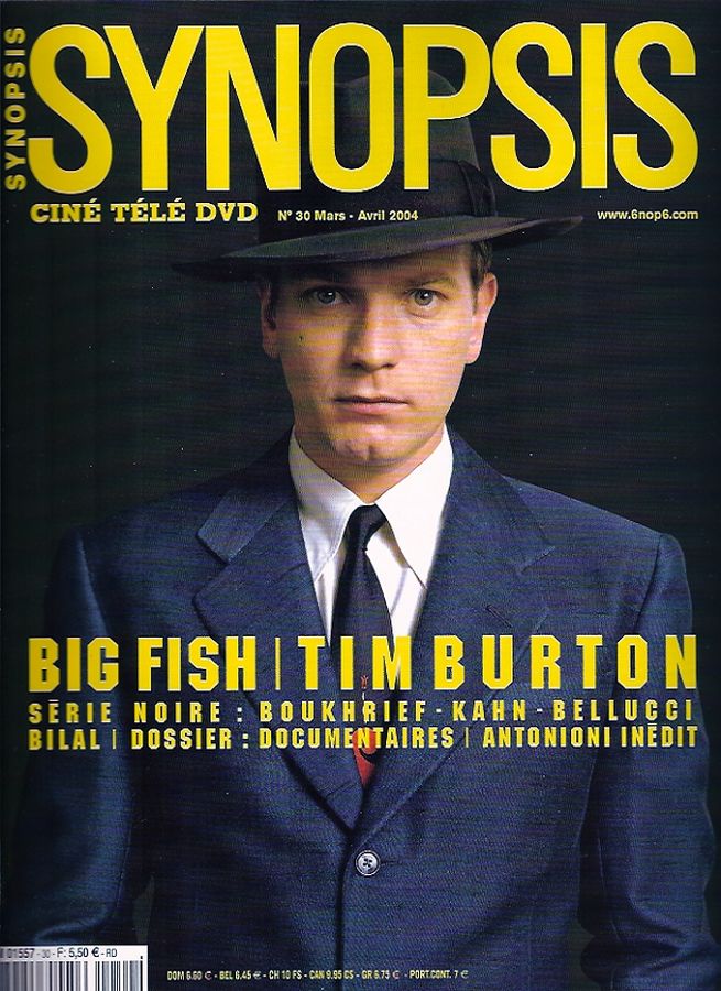 SYNOPSIS magazine side cover Issue 30 March/April 2004