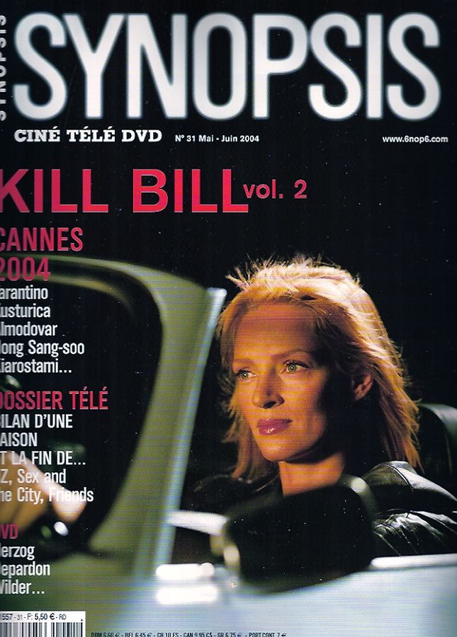 SYNOPSIS magazine side cover Issue 31 May/June 2004