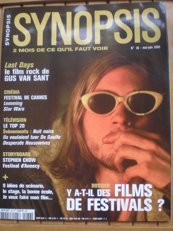 SYNOPSIS magazine side cover Issue 36 May 2005