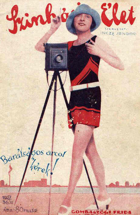 SZINHAZI ELET magazine side cover Issue 36  1927