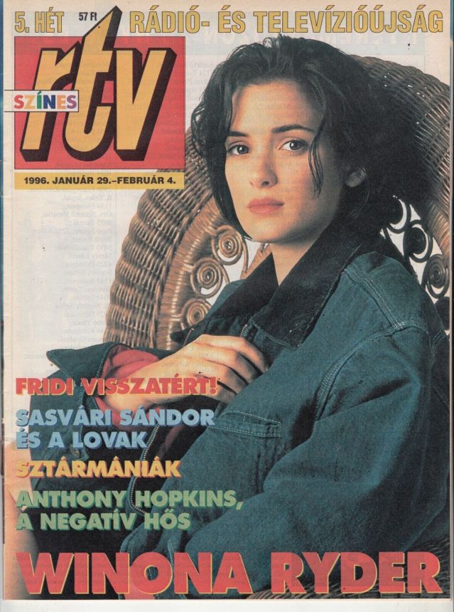 SZINES RTV magazine side cover 29 January 1996