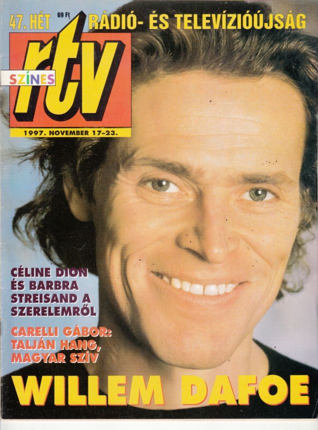 SZINES RTV magazine side cover 17 November 1997
