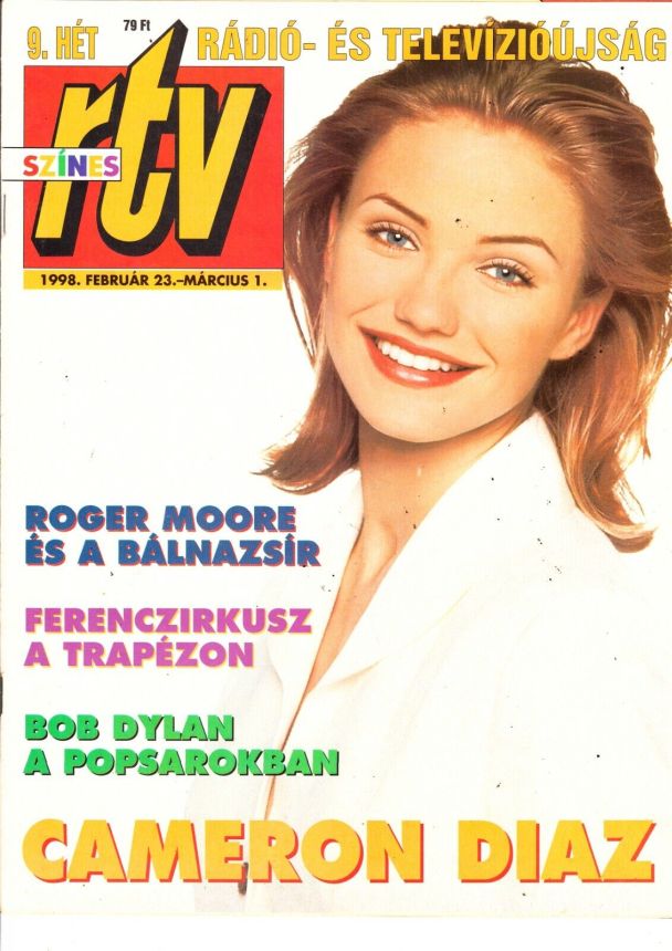 SZINES RTV magazine side cover 23 February 1998