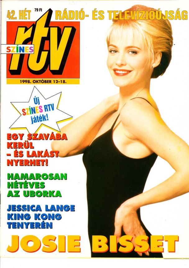 SZINES RTV magazine side cover 12 October 1998