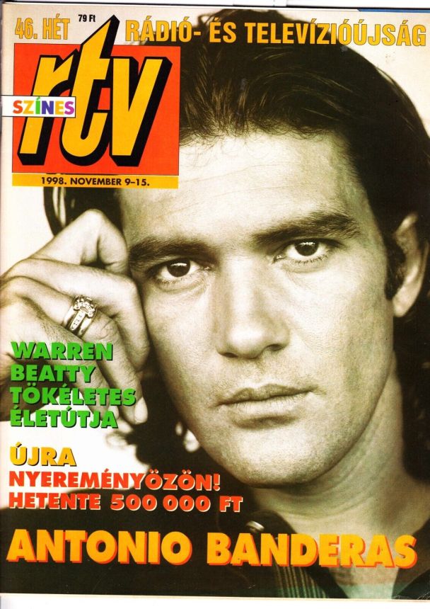 SZINES RTV magazine side cover 9 November 1998