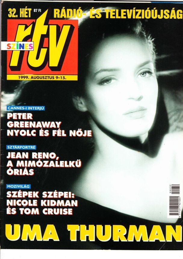 SZINES RTV magazine side cover 9 August 1999