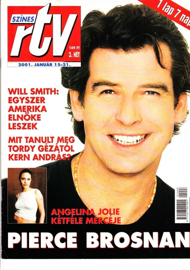 SZINES RTV magazine side cover 15 January 2001