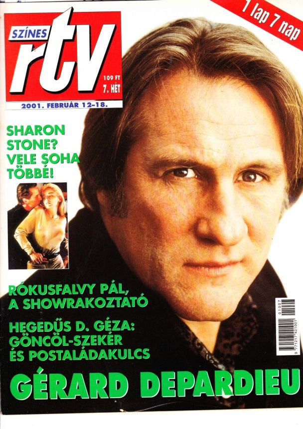 SZINES RTV magazine side cover 12 February 2001