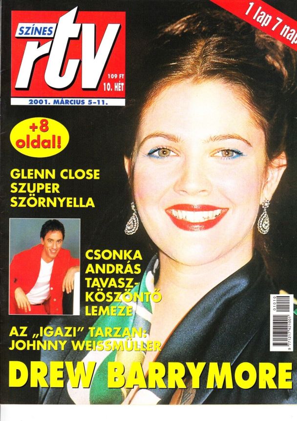 SZINES RTV magazine side cover 5 March 2001