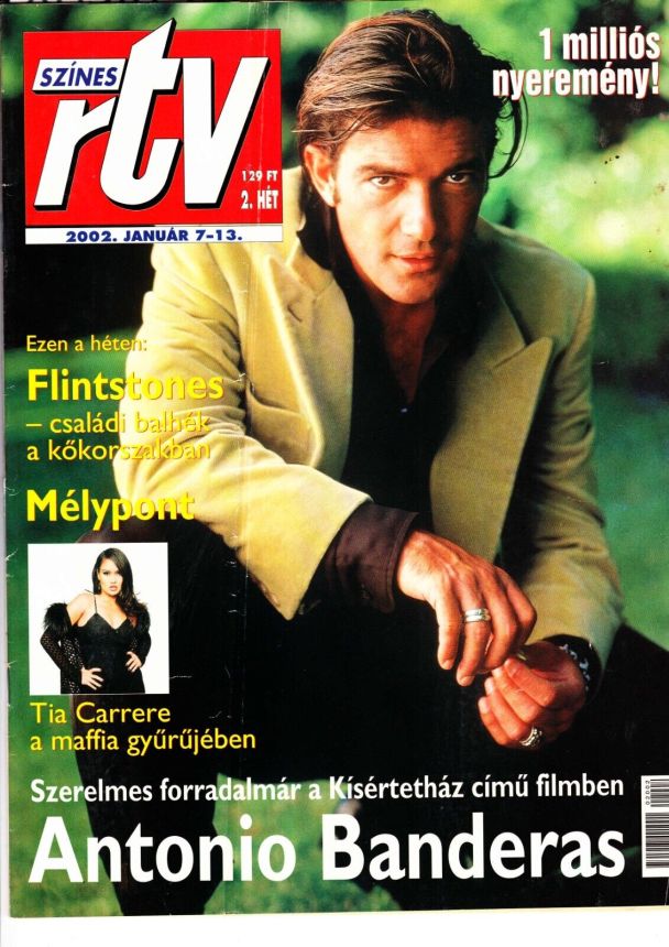 SZINES RTV magazine side cover 7 January 2002