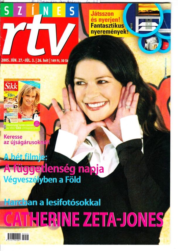 SZINES RTV magazine side cover 27 June 2005