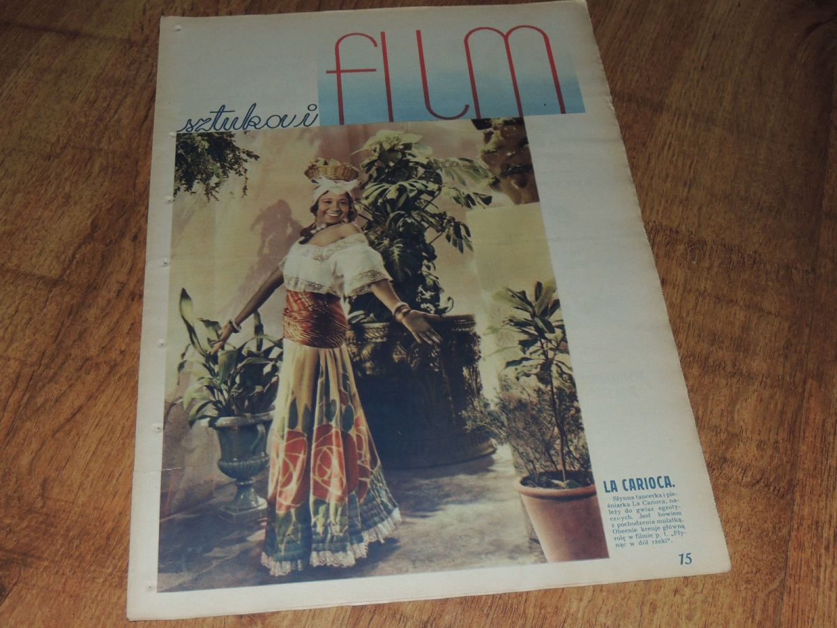FILM SZTUKA I magazine side cover Issue 32  1934