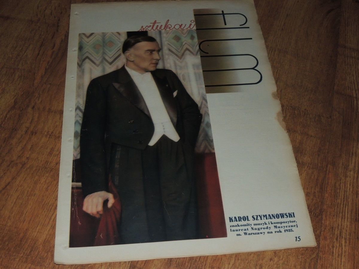 FILM SZTUKA I magazine side cover Issue 46  1935