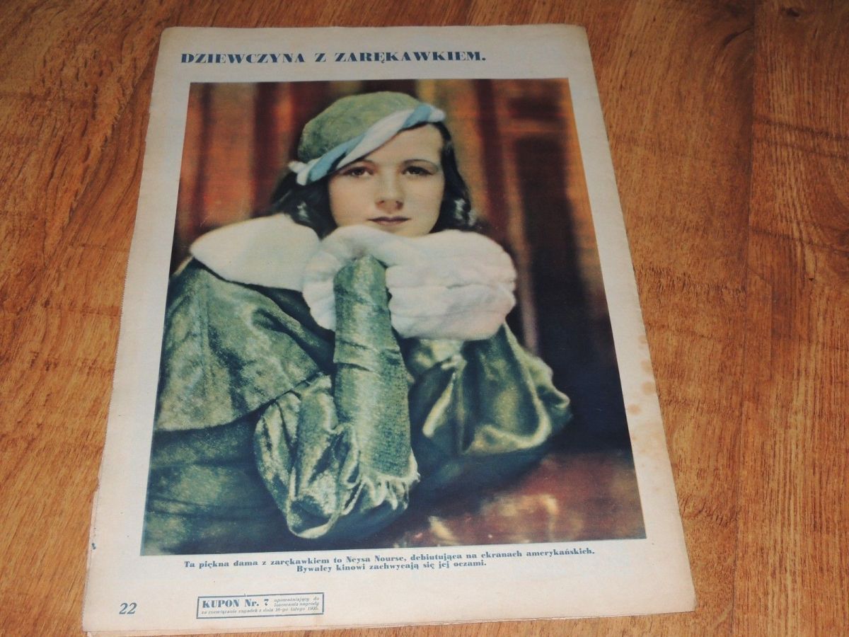 FILM SZTUKA I magazine side cover Issue 7  1935