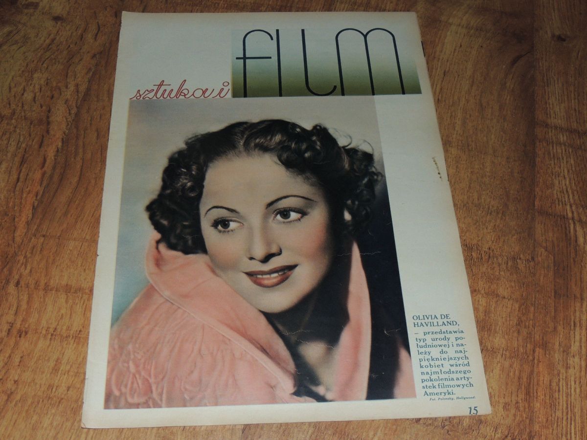 FILM SZTUKA I magazine side cover Issue 12  1936