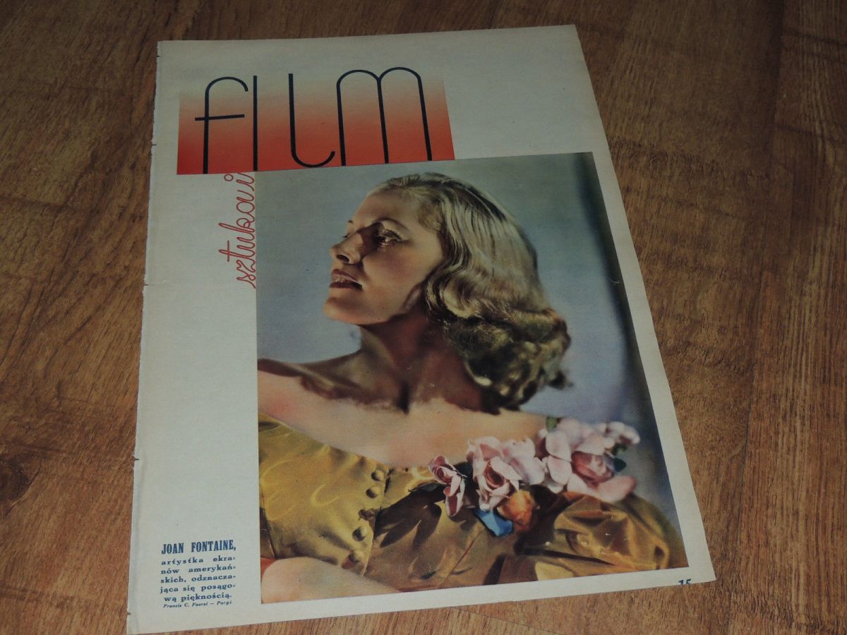 FILM SZTUKA I magazine side cover Issue 46  1937