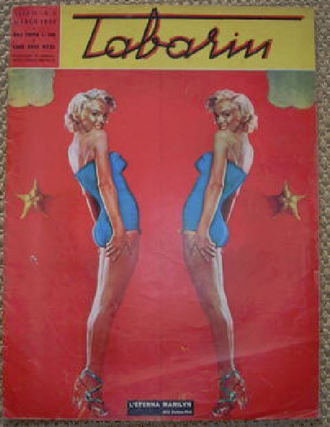TABARIN magazine side cover Issue 3 March 1954