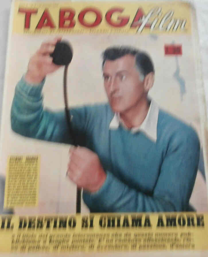 TABOGA FILM magazine side cover Issue 3 17 January 1953