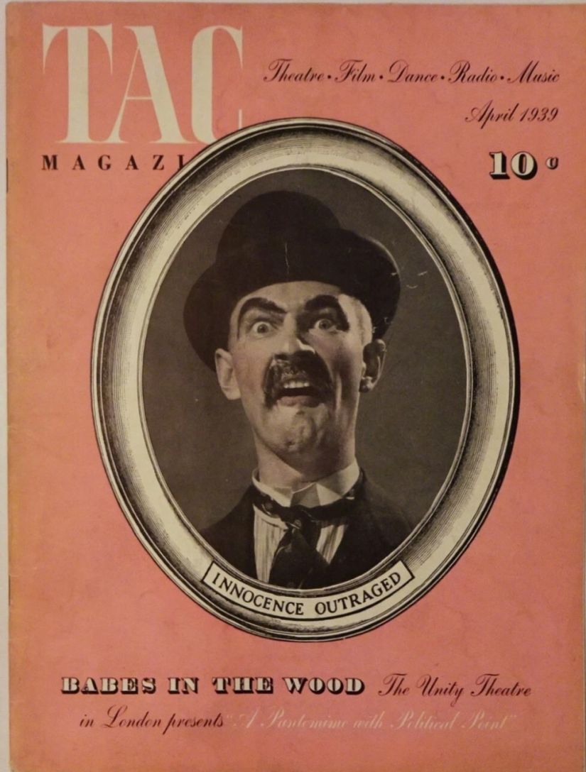 TAC magazine side cover  April 1939