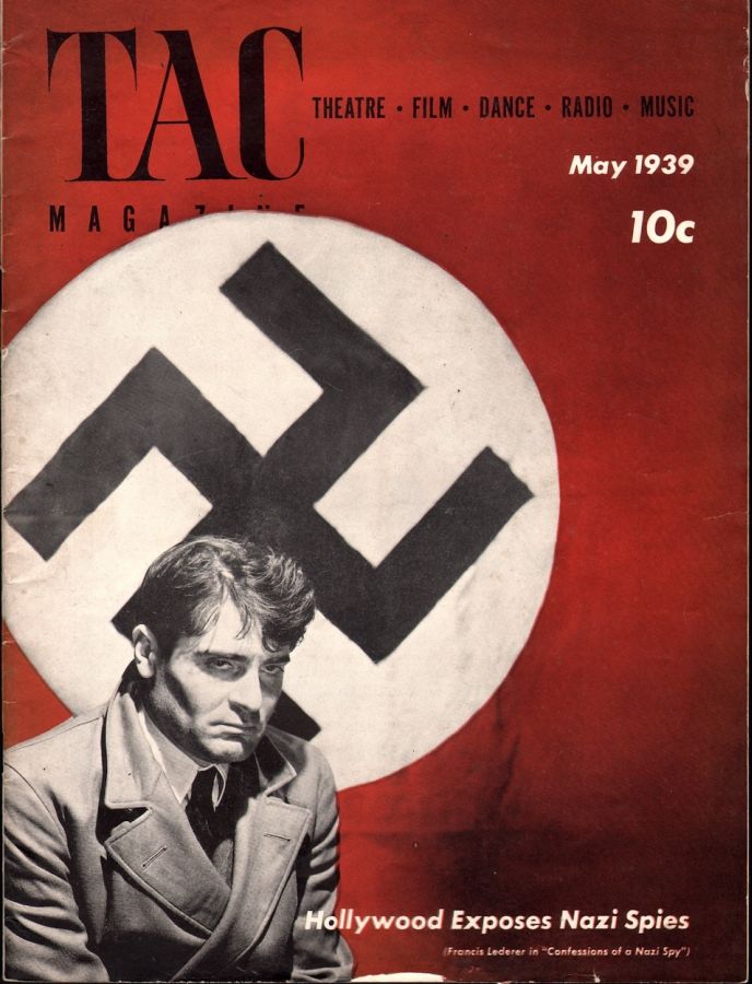 TAC magazine side cover  May 1939
