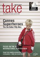 TAKE (NZ) magazine side cover Issue 55  