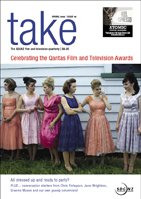 TAKE (NZ) magazine side cover Issue 56  