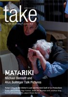 TAKE (NZ) magazine side cover Issue 57  