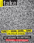 TAKE (NZ) magazine side cover Issue 61  