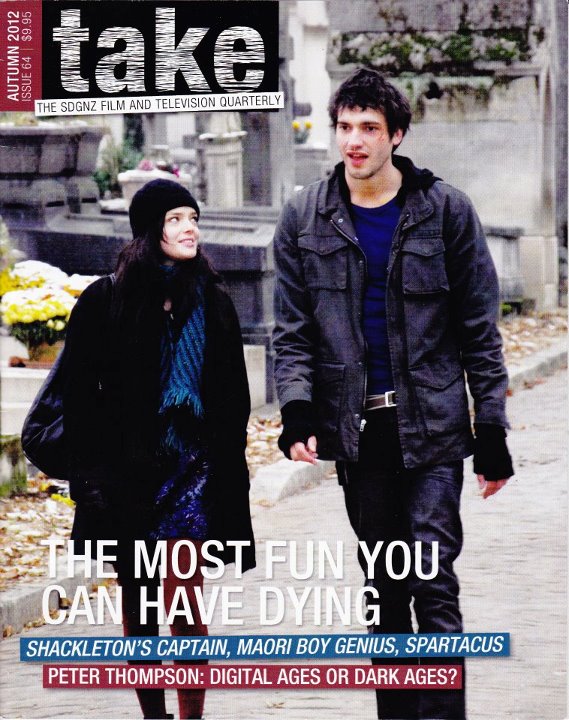 TAKE (NZ) magazine side cover Issue 64  