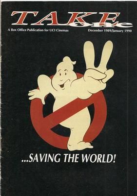 TAKE ONE magazine side cover December 1989