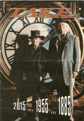 TAKE ONE magazine side cover June/July 1990
