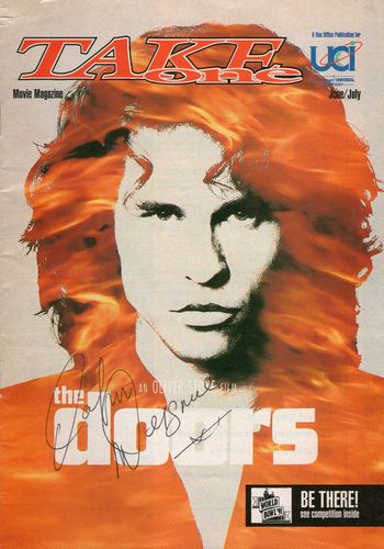 TAKE ONE magazine side cover June/July 1991