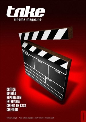 TAKE (Portugal) magazine side cover February 2008