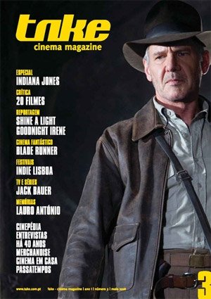 TAKE (Portugal) magazine side cover Issue 3 May 2008