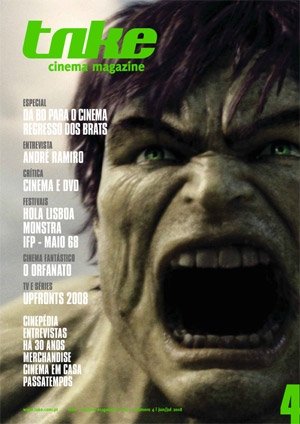 TAKE (Portugal) magazine side cover Issue 4 June 2008