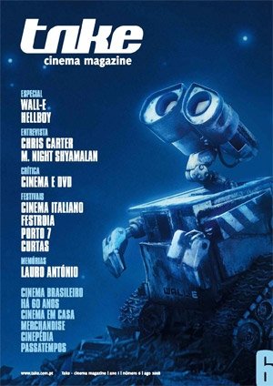 TAKE (Portugal) magazine side cover Issue 6 August 2008