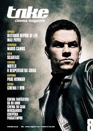 TAKE (Portugal) magazine side cover Issue 8 October 2008