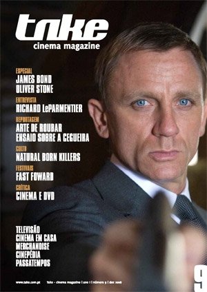 TAKE (Portugal) magazine side cover Issue 9 November 2008