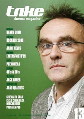 TAKE (Portugal) magazine side cover Issue 13 March 2009