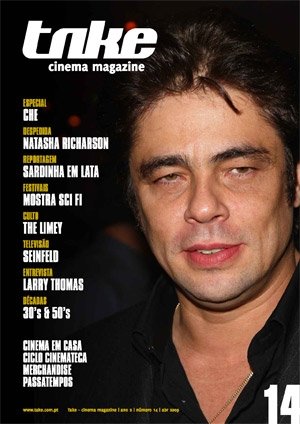 TAKE (Portugal) magazine side cover Issue 14 April 2009