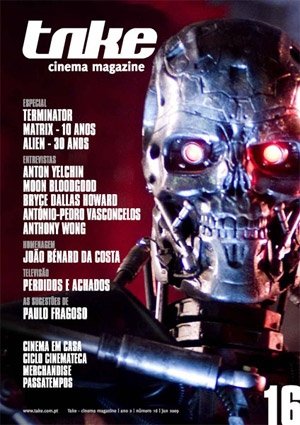 TAKE (Portugal) magazine side cover Issue 16 June 2009