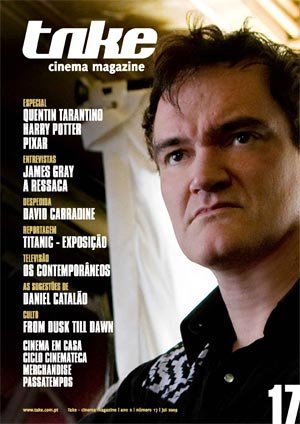 TAKE (Portugal) magazine side cover Issue 17 July 2009