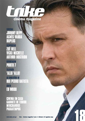 TAKE (Portugal) magazine side cover Issue 18 August/September 2009