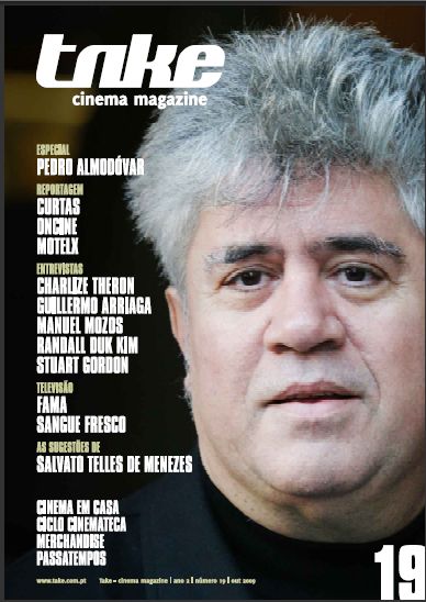 TAKE (Portugal) magazine side cover Issue 19 October 2009