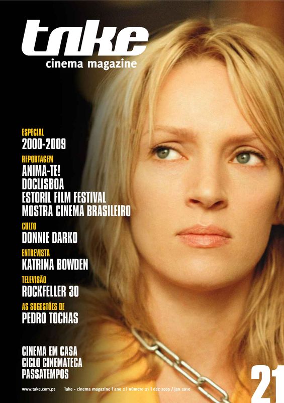 TAKE (Portugal) magazine side cover Issue 21 Dec/January 2010