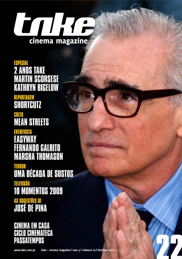 TAKE (Portugal) magazine side cover Issue 22 February/March 2010