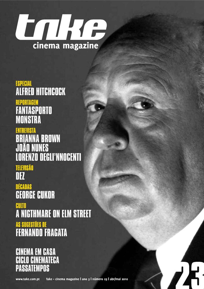 TAKE (Portugal) magazine side cover Issue 23 April/May 2010